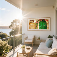 Greek Pictoral Door
