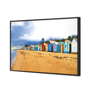 Row of Beach Boxes