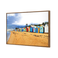 Row of Beach Boxes