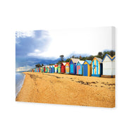Row of Beach Boxes