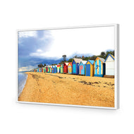 Row of Beach Boxes
