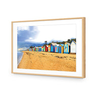 Row of Beach Boxes