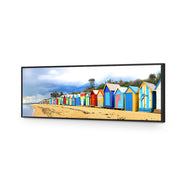 Row of Beach Boxes