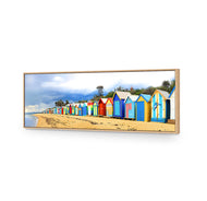 Row of Beach Boxes