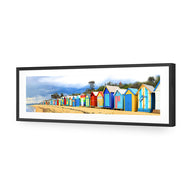 Row of Beach Boxes