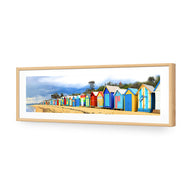 Row of Beach Boxes
