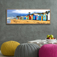 Row of Beach Boxes