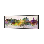 Brisbane Skyline Watercolour