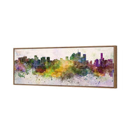 Brisbane Skyline Watercolour