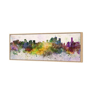 Brisbane Skyline Watercolour
