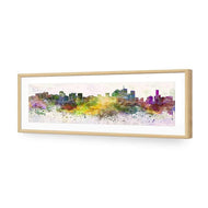 Brisbane Skyline Watercolour
