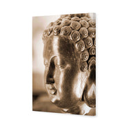 Buddha Full Face, Sepia