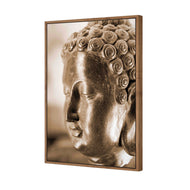 Buddha Full Face, Sepia
