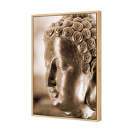 Buddha Full Face, Sepia