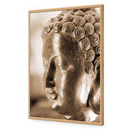 Buddha Full Face, Sepia