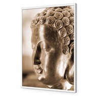 Buddha Full Face, Sepia