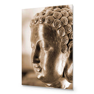 Buddha Full Face, Sepia