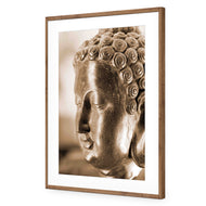 Buddha Full Face, Sepia