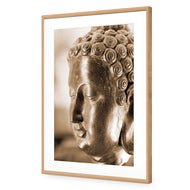 Buddha Full Face, Sepia