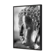 Buddha Full Face, B&W