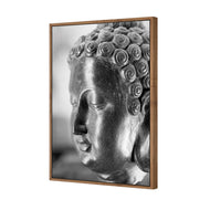 Buddha Full Face, B&W