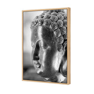 Buddha Full Face, B&W