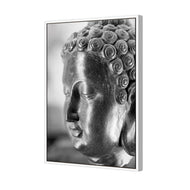 Buddha Full Face, B&W