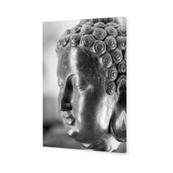 Buddha Full Face, B&W