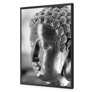Buddha Full Face, B&W