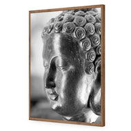Buddha Full Face, B&W