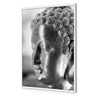 Buddha Full Face, B&W
