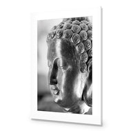 Buddha Full Face, B&W