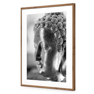Buddha Full Face, B&W