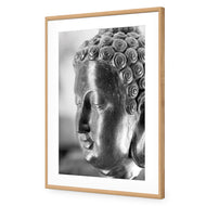 Buddha Full Face, B&W