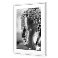 Buddha Full Face, B&W