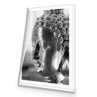 Buddha Full Face, B&W