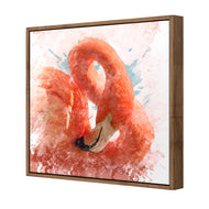 Watercolour Flamingo