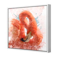 Watercolour Flamingo