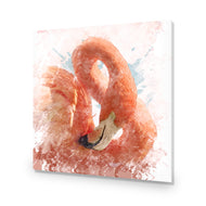Watercolour Flamingo