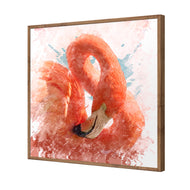 Watercolour Flamingo