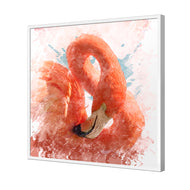 Watercolour Flamingo