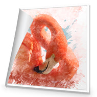 Watercolour Flamingo