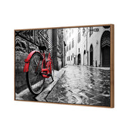 Retro Bike on Cobbles