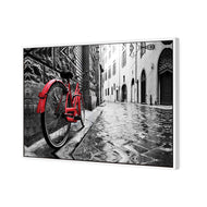 Retro Bike on Cobbles