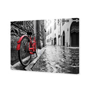 Retro Bike on Cobbles