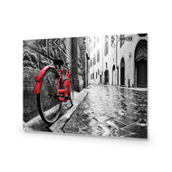 Retro Bike on Cobbles