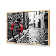 Retro Bike on Cobbles
