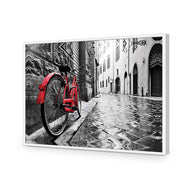 Retro Bike on Cobbles