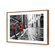 Retro Bike on Cobbles