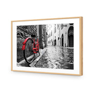 Retro Bike on Cobbles